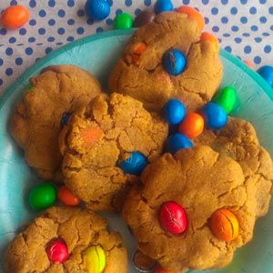 Cookies de cacahuete por San Valentín