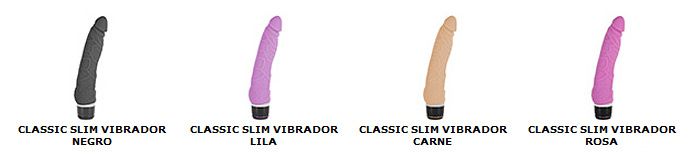 vibradores classic slim